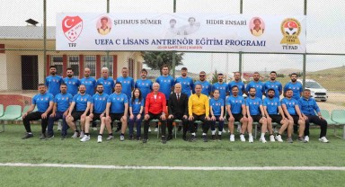 Mardin'de UEFA C Lisans Kursu Başladı