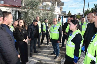 MASKİ GENEL MÜDÜR YARDIMCISI SARUHANLI BELEDİYESİ VE MASKİ İLÇE ŞEFLİĞİNİ ZİYARET ETTİ
