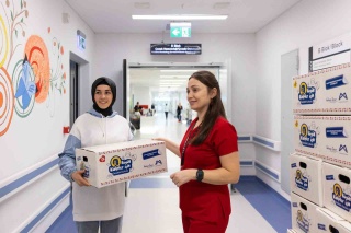 MERSİN BÜYÜKŞEHİR BELEDİYESİNDEN ONKOLOJİ HASTALARINA YENİ YIL HEDİYESİ