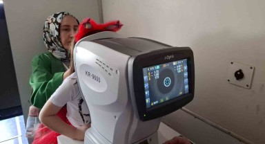Mobil Göz Tarama Cihazı Düzce'de Hizmete Alındı