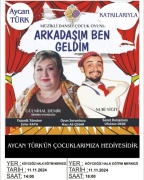 MUĞLA’NIN KÖYCEĞİZ İLÇESİNDE ÇOCUKLAR TİYATRO İLE BULUŞUYOR