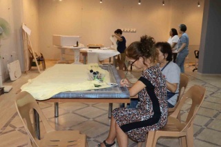 NAZİLLİ BELEDİYESİ EL SANATLARI KURSU ÖĞRENCİLERİ SERGİ AÇIYOR