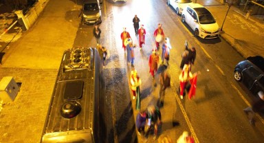 Nevşehir’de Mehteran Takımı Vatandaşları Sahura Kaldırdı