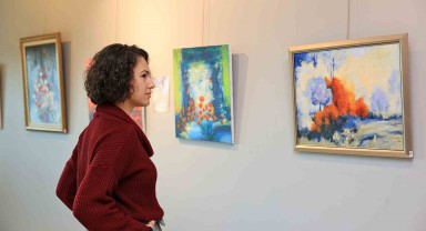 Ressam Ümit Kara'nın Doğa Temalı Resim Sergisi