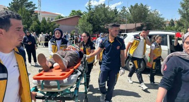 Sağlık Öğrencilerinden Gerçekçi Acil Durum Tatbikatı