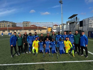ŞAHİNBEY BELEDİYE SPOR KULÜBÜ AMPUTE FUTBOL TAKIMI GEBZE DEPLASMANINDA GÜÇLÜ RAKİBİNİ YENDİ