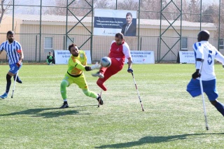 ŞAHİNBEY BELEDİYE SPOR KULÜBÜ AMPUTE FUTBOL TAKIMI İZMİR BÜYÜKŞEHİR BELEDİYE SPOR KULÜBÜ'NÜ DEPLASMANDA YENDİ