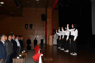 SAMSUN VEZİRKÖPRÜ KIZ ANADOLU İMAM LİSESİ'NDE MEVLİD-İ NEBİ HAFTASI ETKİNLİĞİ
