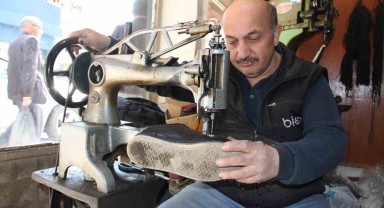 Samsun'da Ayakkabı Tamirciliği Mesleği Tehlikede