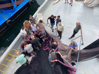 SARIYER’DE BALIKÇILAR YENİ AV SEZONUNA HAZIRLANIYOR