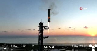 SPACEX'NİN STARSHİP ROKETİ 5. DENEME FIRLATIŞINI BAŞARILI BİR ŞEKİLDE GERÇEKLEŞTİRDİ