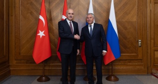 TBMM BAŞKANI NUMAN KURTULMUŞ, RUSYA’NIN BAŞKENTİ MOSKOVA’DA TEMASLARINI SÜRDÜRÜYOR