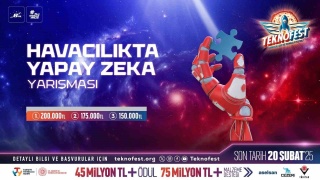 TEKNOFEST HAVACILIKTA YAPAY ZEKA YARIŞMASI BAŞVURULARI DEVAM EDİYOR