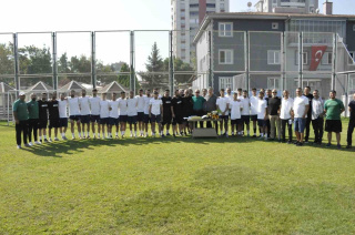 TÜFAD KAYSERİ ŞUBESİ ERCİYES 38 FK TAKIMINI ZİYARET ETTİ