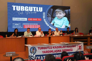 TURGUTLU'DA FEYYAZ ALPEREN İÇİN YARDIM GECESİ DÜZENLENDİ