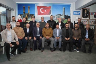 VALİ SELÇUK ASLAN, ERZURUMLULAR DERNEĞİNİ ZİYARET ETTİ