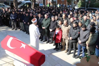 YALOVA'DA VEFAT EDEN POLİS MEMURU İSA BACANAK AMASYA'DA SON YOLCULUĞUNA UĞURLANDI