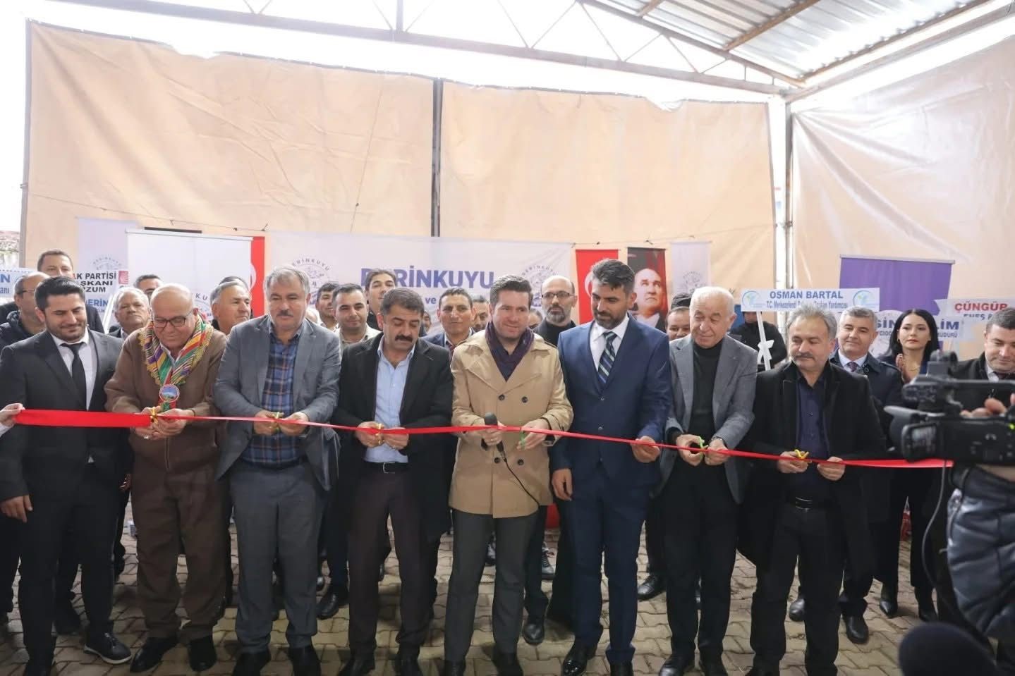 TAVAS BELEDİYE BAŞKANI KADİR TATIK, DERİNKUYU GENÇLİK VE KÜLTÜR DERNEĞİ AÇILIŞINDA VATANDAŞLARLA BULUŞTU