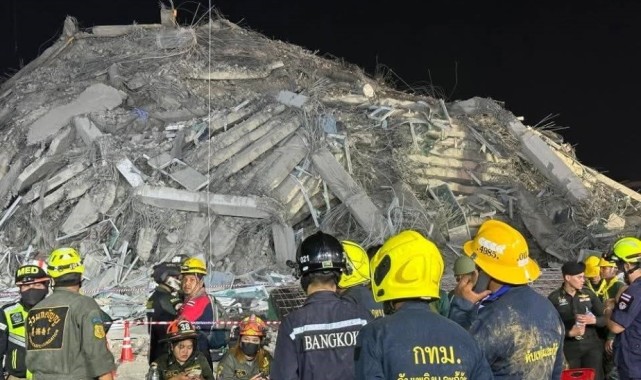 Tayland'da Deprem Sonrası Can Kaybı Artıyor