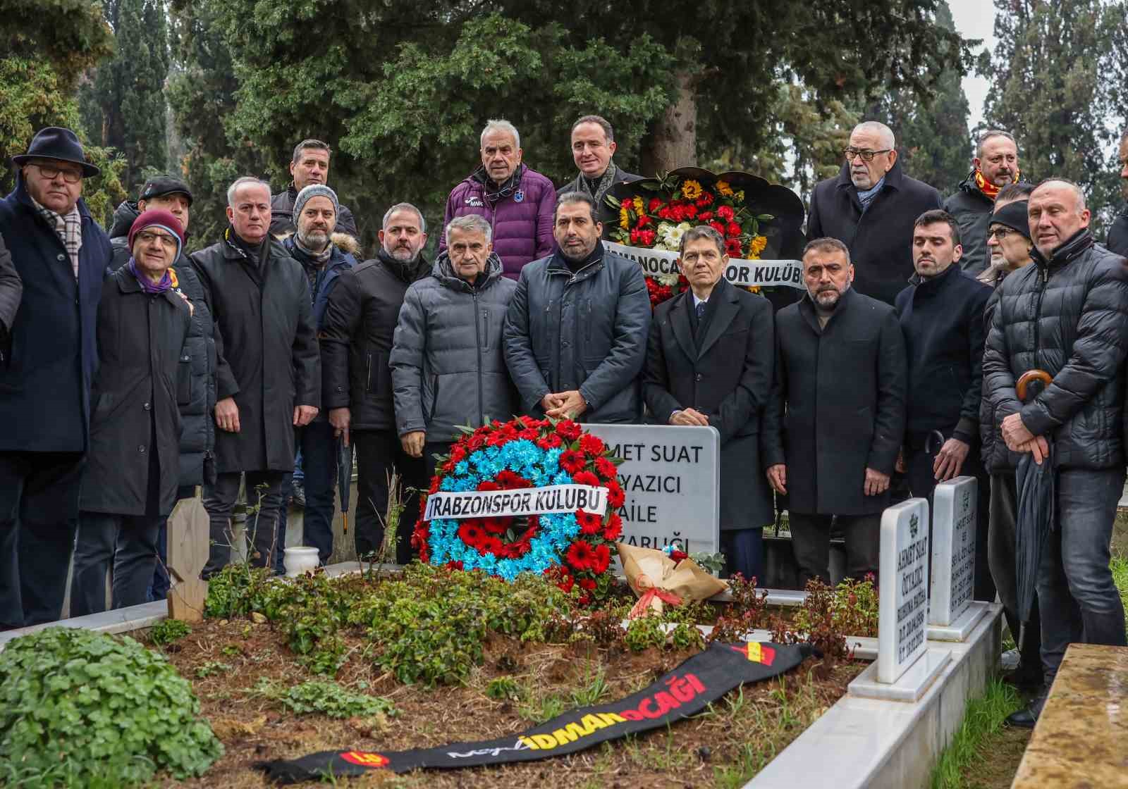TRABZONSPOR EFSANESİ AHMET SUAT ÖZYAZICI ANILDI