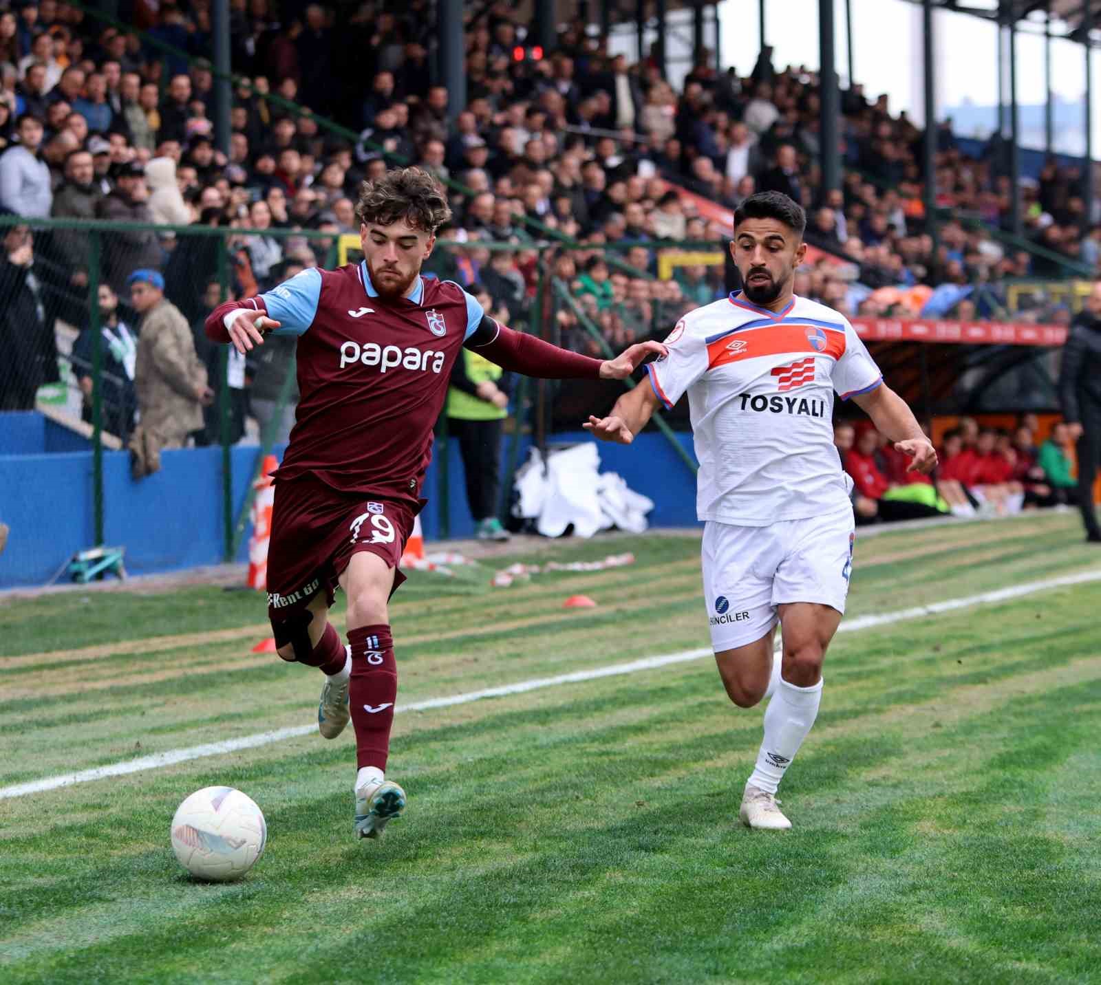 TRABZONSPOR, İSKENDERUNSPOR DEPLASMANINDA