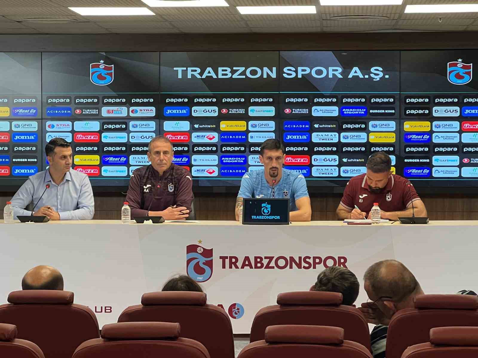 TRABZONSPOR, ST. GALLEN MAÇINA KİLİTLENDİ