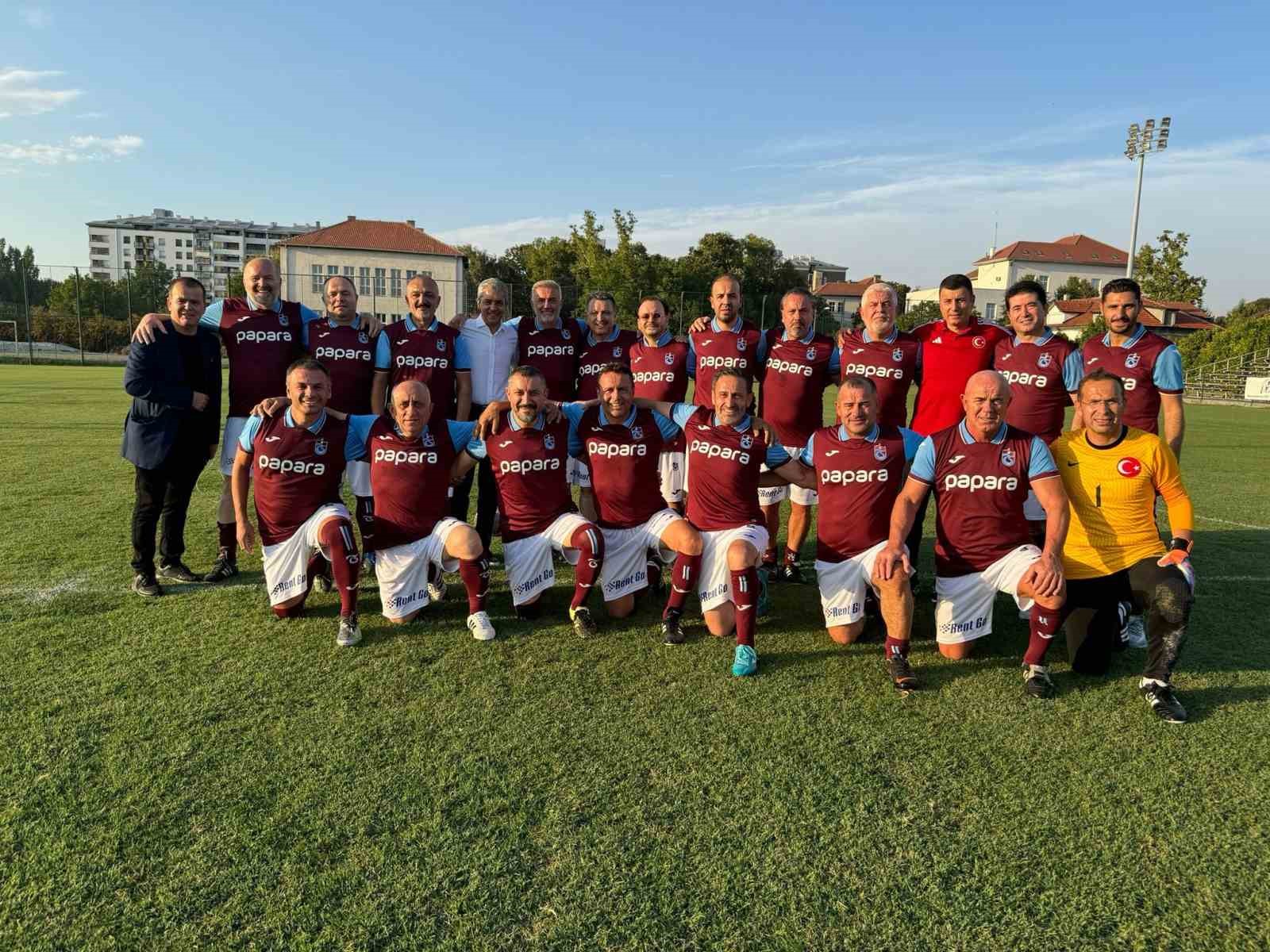 TRABZONSPOR VE PARTİZAN TAKIMLARI JESİC ANISINA BULUŞTU