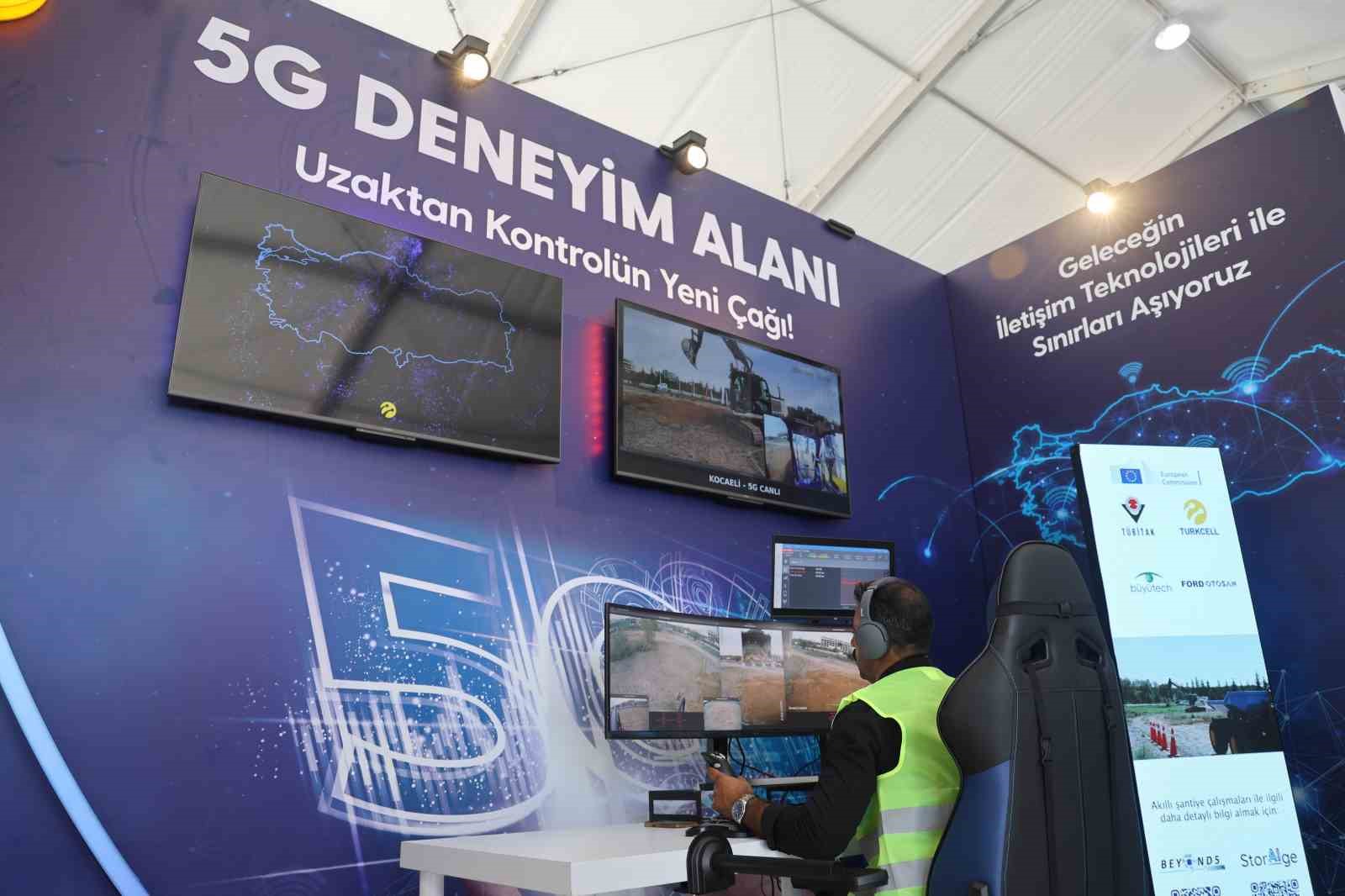 TURKCELL ADANA’DA 5G İLE EKSKAVATÖRÜ KONTROL ETTİ!