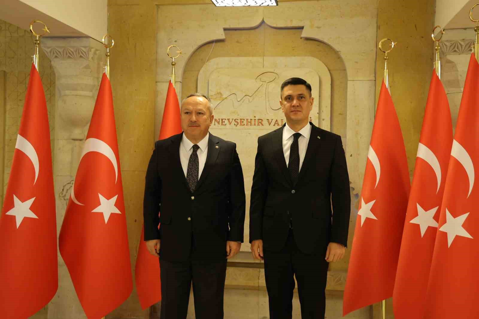 TÜRKMENİSTAN BÜYÜKELÇİSİ NEVŞEHİR'DE EKONOMİK İLİŞKİLERİ ELE ALDI