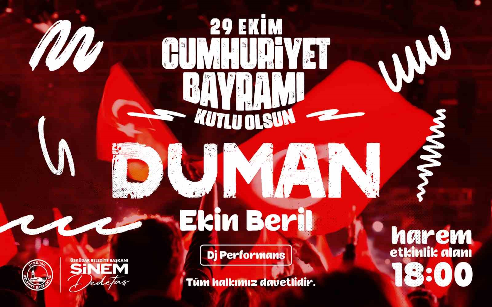 ÜSKÜDAR BELEDİYESİ, CUMHURİYET BAYRAMI'NDA KONSERE HAZIRLANIYOR