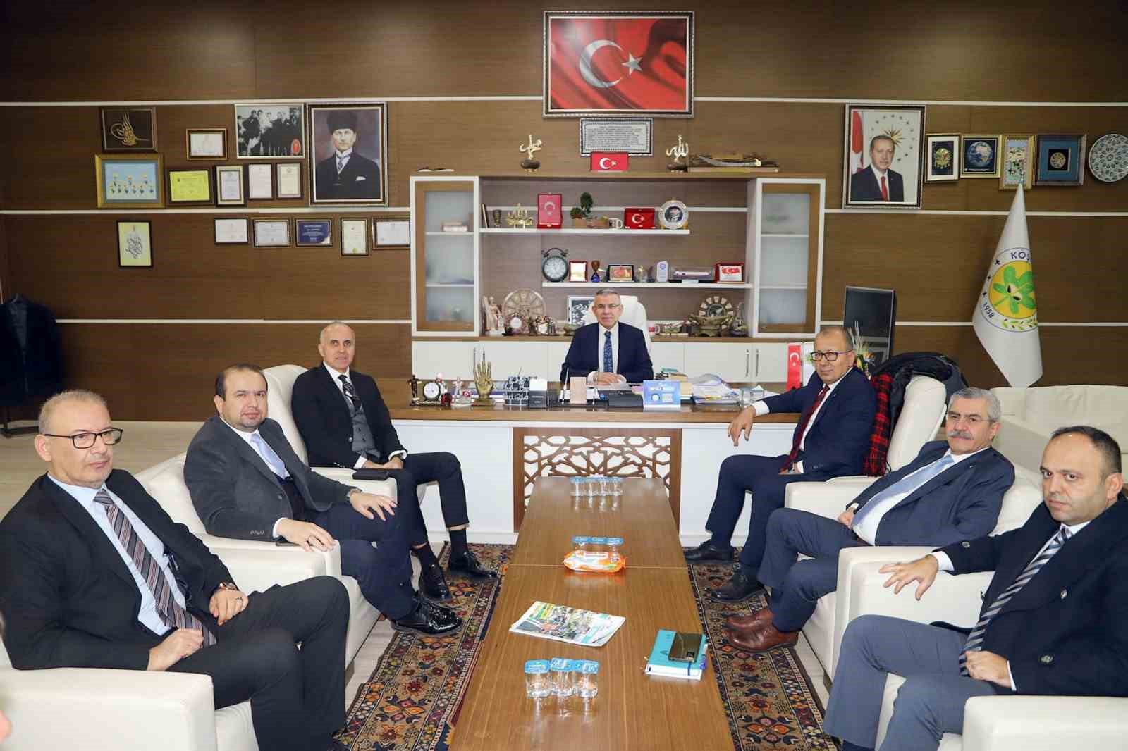 VALİ CANBOLAT KÖŞK BELEDİYESİNİ ZİYARET ETTİ
