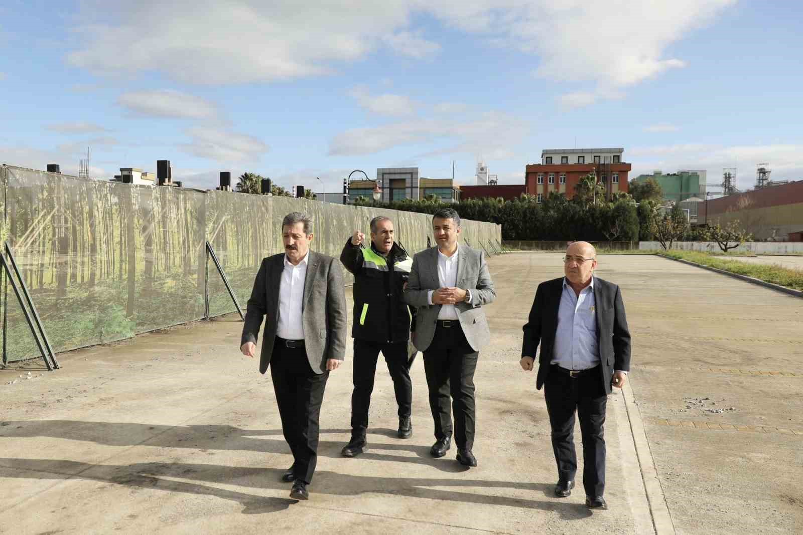 VALİ VE BAŞKAN OSB YATIRIMLARINI İNCELEDİ
