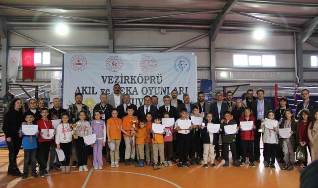 Vezirköprü’de Akıl ve Zeka Oyunları Turnuvası Heyecanı