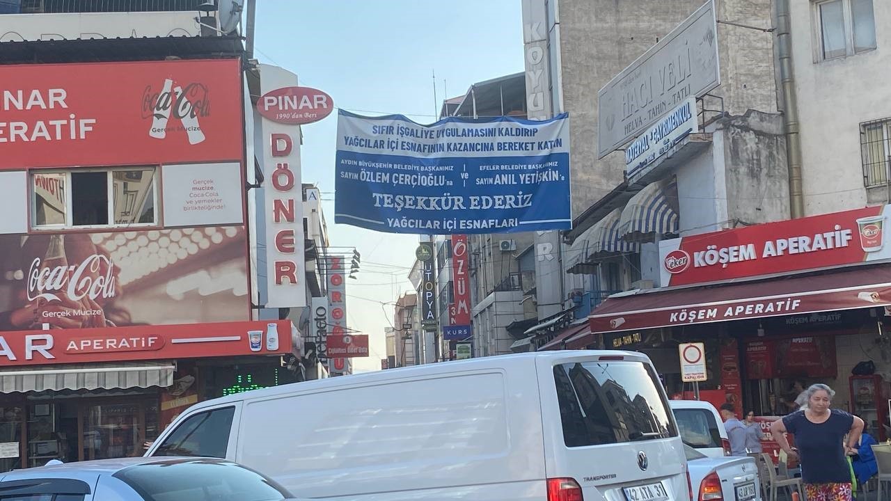 YAĞCILARİÇİ ÇARŞISI'NDA SIFIR İŞGALİYE UYGULAMASI KALDIRILDI
