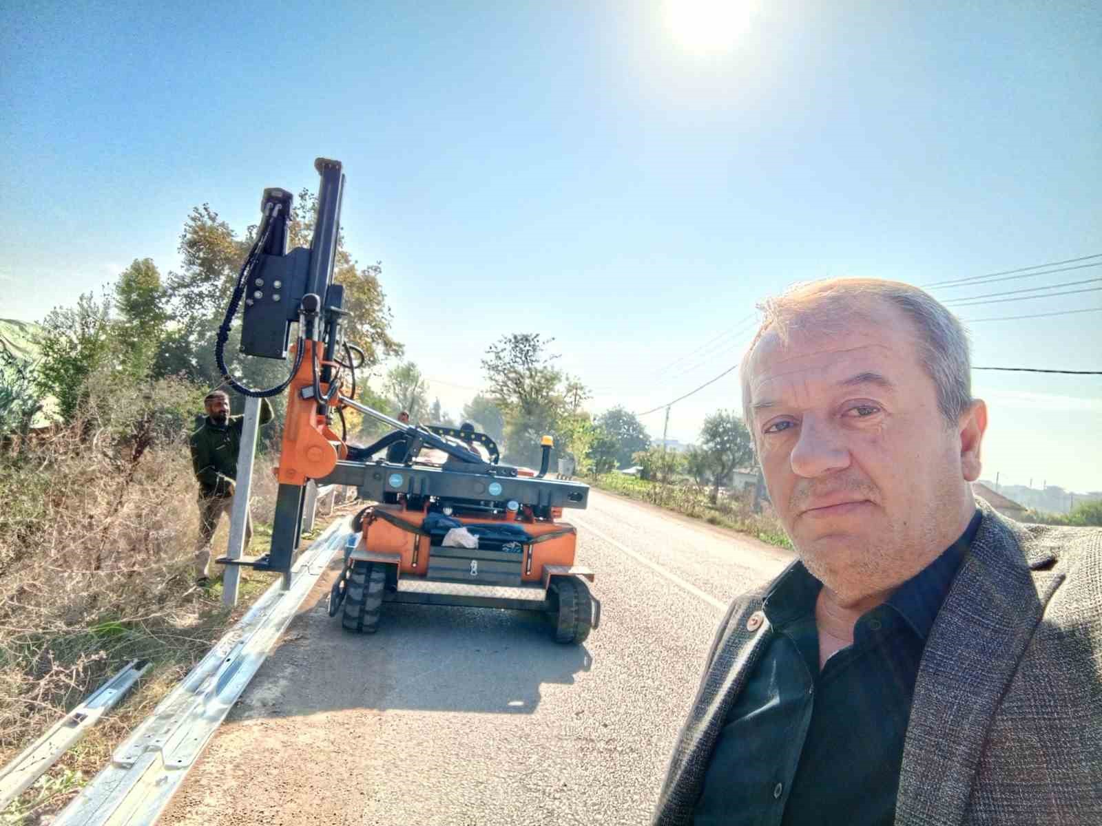 YENİŞEHİR YOLLARI DAHA GÜVENLİ HALE GETİRİLDİ
