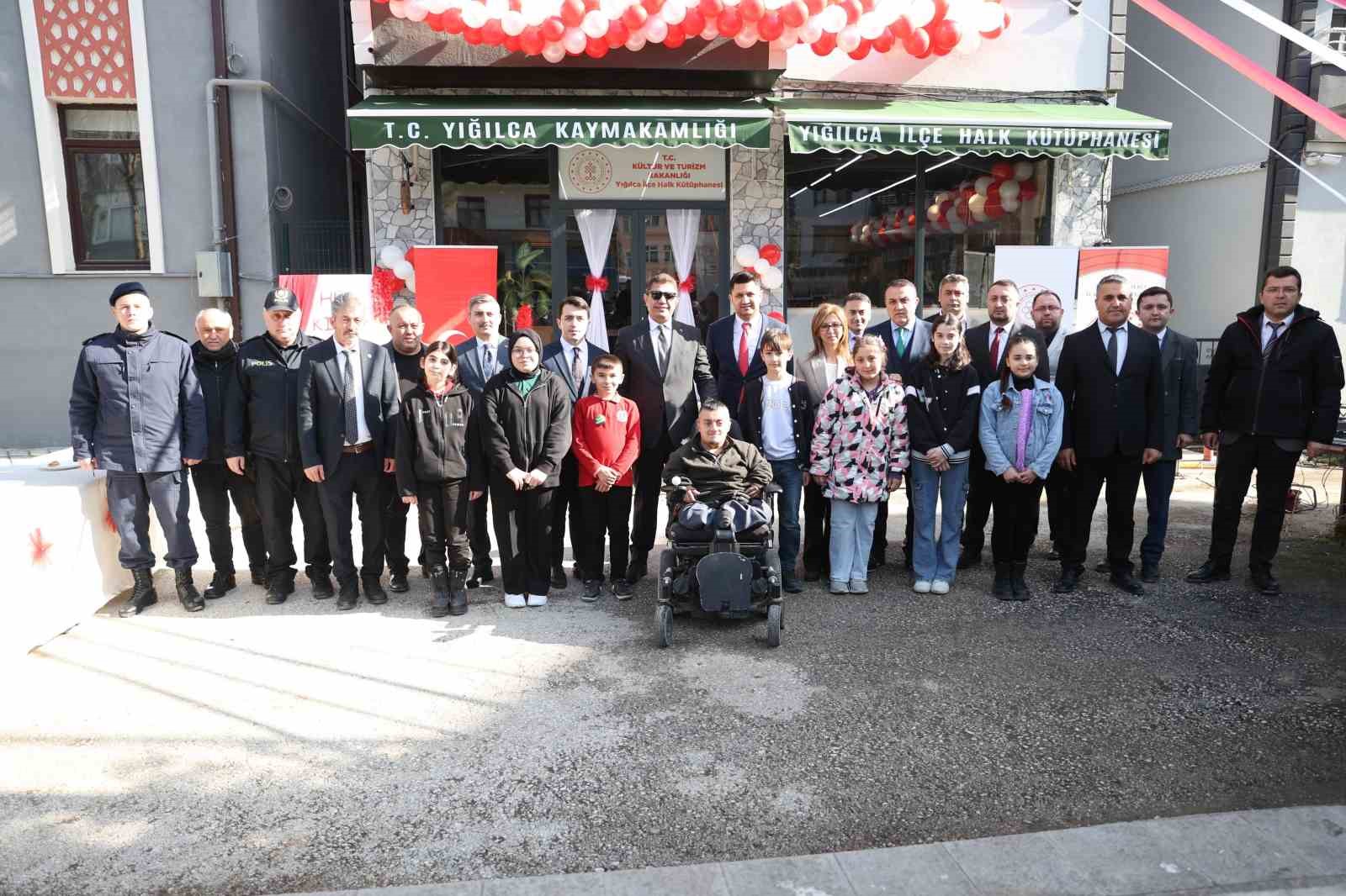 YIĞILCA'DA YENİ KİTAP-KAFE KÜTÜPHANESİ AÇILDI!