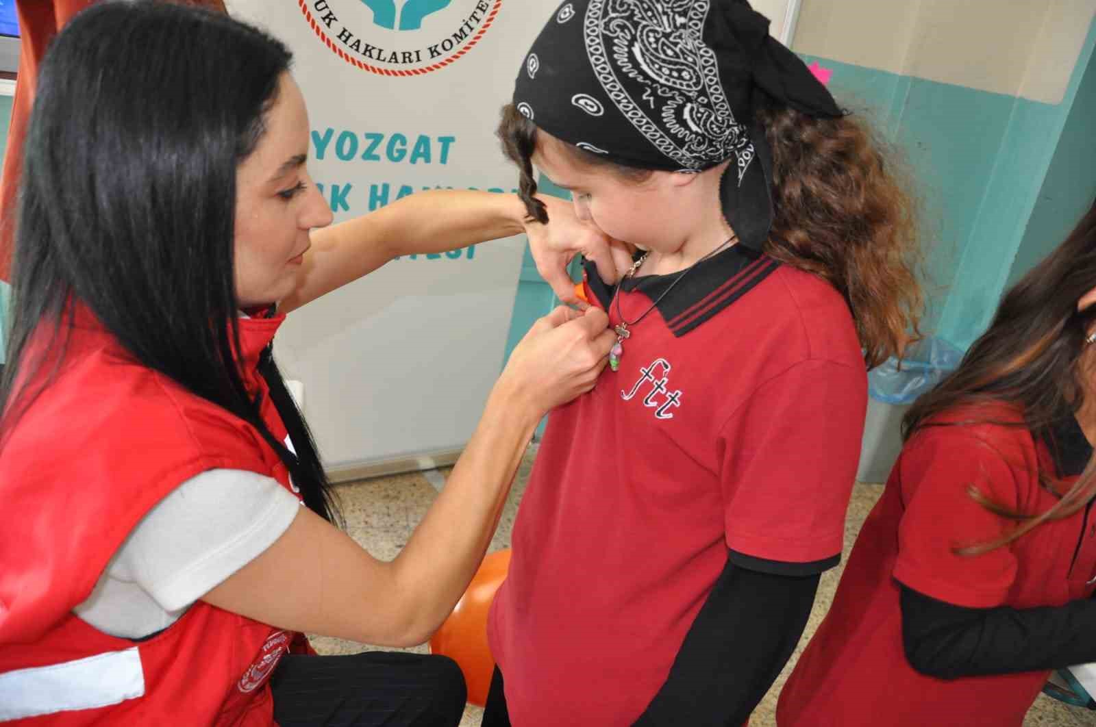 YOZGAT'TA LÖSEMİLİ ÇOCUKLAR HAFTASI FARKINDALIK ÇALIŞMASI YAPILDI