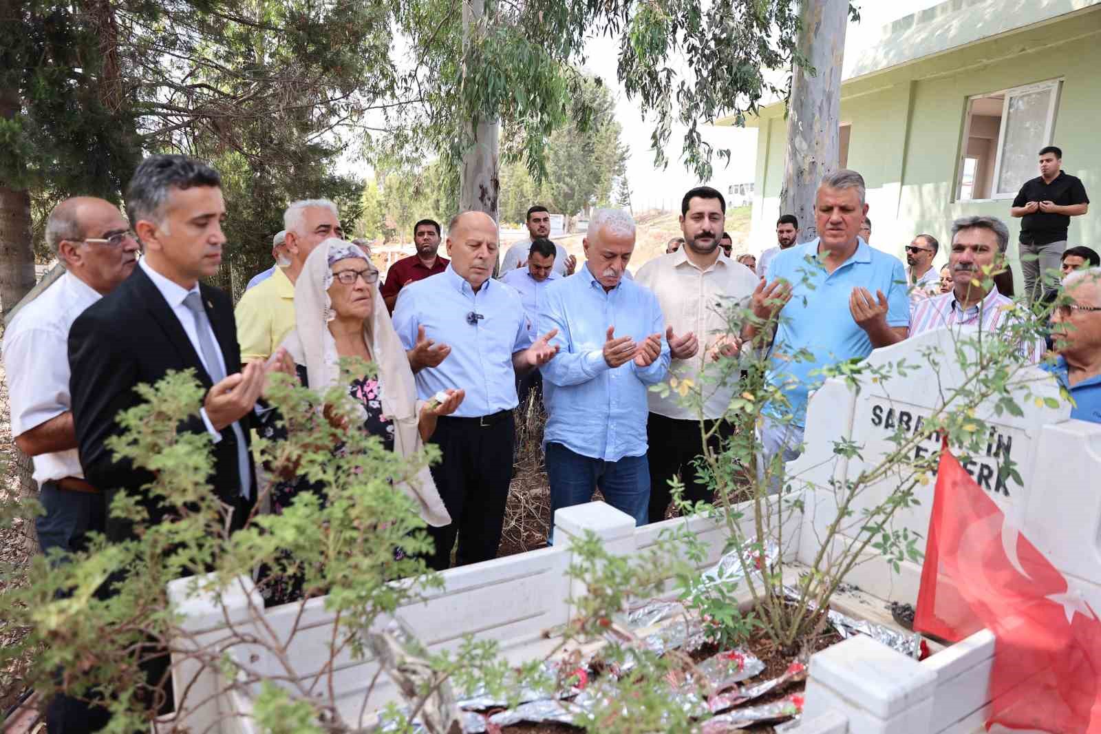 YÜREĞİR BELEDİYE BAŞKANI SABAHATTİN EŞBERK UNUTULMADI