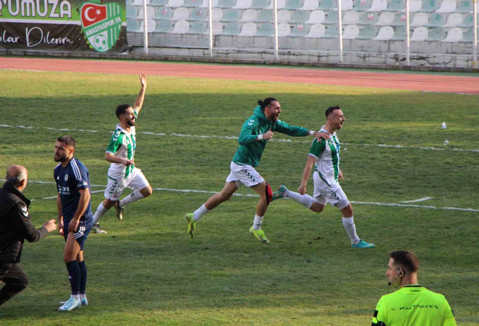 YURTET AMASYASPOR MAĞLUP ETTİ: MAÇ DETAYLARI