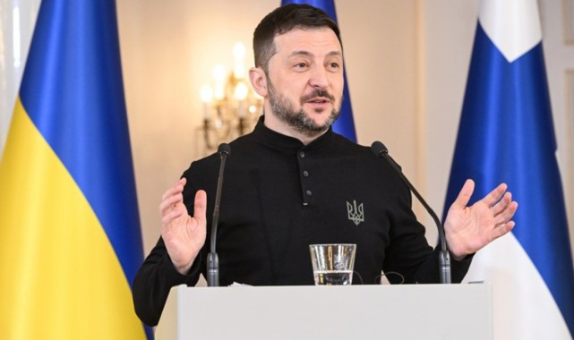 Zelenskiy, Finlandiya ile görüştü